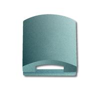 ABB Busch-Jaeger Placa de cubierta del interruptor 50x50mm Aluminio Plata - 2CKA001710A3678