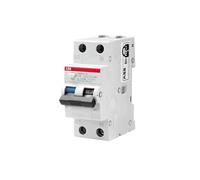 ABB DS201 LH Interruptor diferencial magnetotérmico 4,5 KA 1P + N 30 mA 2 módulos Clase AC (DS201LHC6AC30 6A (EX DS91LC6AC30))