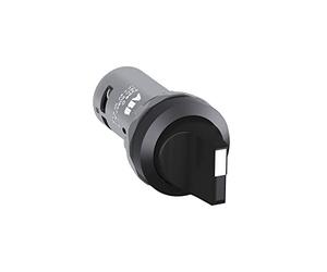 Abb-entrelec c2ss1-10b-10 - Selector compacto 2 posición negro opaco