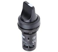 Abb-entrelec c2ss2-10b-20 - Selector compacto 2 posición negro opaco