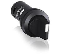 Abb-entrelec c2ss3-10b-10 - Selector compacto 2 posición negro opaco