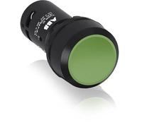 Abb-entrelec cp1-10g-11 - Pulsador compartimento rasante verde opaco
