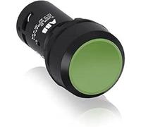 Abb-entrelec cp1-10g-20 - Pulsador compartimento rasante verde opaco