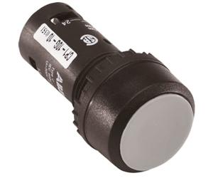 Abb-entrelec cp1-10w-10 - Pulsador compartimento rasante blanco opaco