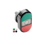 Abb-entrelec europa - Pulsador doble mpd6-11c