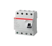 Abb-entrelec fh200 - Diferencial fh204ac-25/0,03 4 polos 25a corriente alterna 30ma