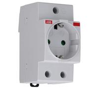 ABB Toma de contacto de protección M1175 Schuko gris estándar