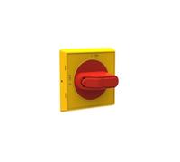 Abb-entrelec - Mando con escudete ohys2aj rojo amarillo