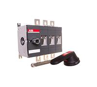 Abb-entrelec ot - Secciónador 400e03-p 3 polos para mando plastico negro