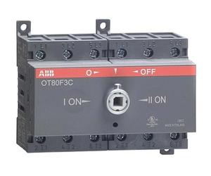 Abb-entrelec ot63f3c - Interruptor conmutador ot63f3 contactos montaje sobre perfil din