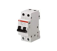 Abb-entrelec sh200 - Magnetotermico sh201 c 20 contacto abierto, Blanco Y Rojo, Estándar
