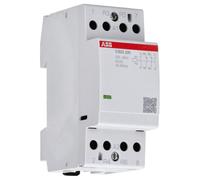 ABB ESB25-22N-06 Contactor de instalación para placa de distribución, 4 polos, 25 amperios, 220/400V DC/AC (ABB1SAE231111R0622)