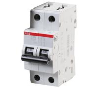 ABB Interruptor Automático Bipolar Tipo C 50A, para Rail DIN