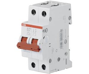 ABB Interruptor Desconector De 2 Polos 16A 440VAC 25kA - 2CDD282101R0016