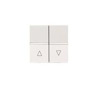 ABB Pulsador Persianas 2M 16A N2244-BL Blanco Zenit