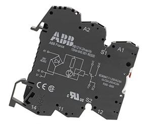 Abb - Relés de interfaz rb121a-24 vac/dc r600 1we, a1-a2 = 24 v ca/cc, 10ma 250v / 6a, led 1sna645001r0300