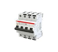 ABB S300P Disyuntor tipo K, polo 4 20 A 415 V, capacidad de desconexión 25 kA System Pro M Compact