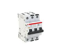 ABB S300P Disyuntor tipo Z, polo 3 32 A 415 V, capacidad de desconexión 25 kA System Pro M Compact