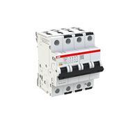 ABB S300P Disyuntor tipo Z, polo 3+N 40 A 415 V, capacidad de desconexión 25 kA System Pro M Compact