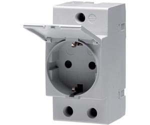 ABB System Pro M Compacto Toma De Pared Modular (Enchufe Europeo) - 2CSM211000R0721