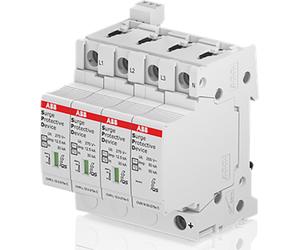 Abb T1-T2 3P+N Protector Contra Sobretensiones 12.5KA 80KA 275V - 2Ctb815710R0700