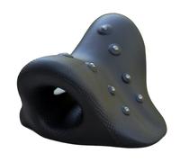 ABB4US | Almohada Cervical para Dolor de Cuello | Alineador y Estirador Cervical con Puntos Magnéticos | Espuma de Alta Densidad | Corrector de Postura | Diseño Ergonómico (Negro)
