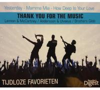 ABBA-BEATLES-BEE GEES tribute - THANK YOU FOR THE MUSIC (TRIBUTE 3CD)
