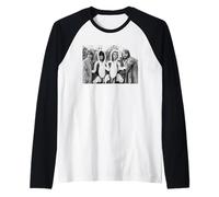 Abba en Navidad Super Trouper 1980 Camiseta Manga Raglan