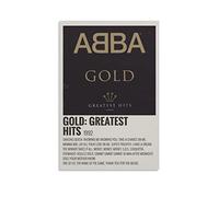 Abba Gold Greatesthits - Cubierta de álbum vintage, póster de pared, pintura decorativa retro para el hogar, dormitorio, sala de estar, 30 x 45 cm