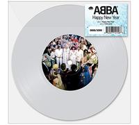 Abba - Happy New Year - 7" Single (Vinilo Transparente - Portada Cut Out)