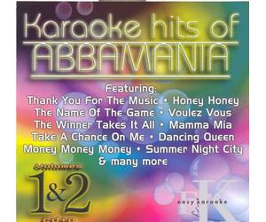 ABBA Karaoke - CD+G - Easy Karaoke 2 x Disc set - Abbamania Vol 1 & 2 in the style of the original artist