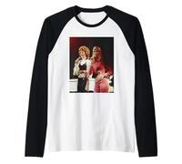 Abba Live Top of The Pops Waterloo 1974 Camiseta Manga Raglan