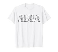 Abba Name - Camisa de cumpleaños para Mujeres, Hombres y niños, Regalo de Abba Camiseta gráfica económica, Hombre, Blanco, L