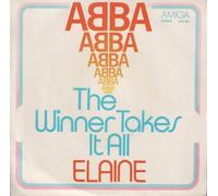ABBA - The Winner Takes It All / Elaine - AMIGA - 4 56 460