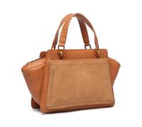 Abbacino Bolso de mano pequeño en materiales reciclados cognac Marrones