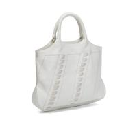 Abbacino Bolso shopper con detalles pasados en piel blanca Blancos