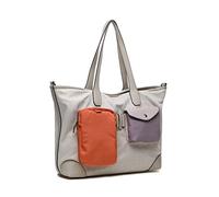 Abbacino Bolso shopper de mujer en nylon beige Beige