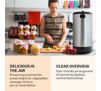 Abbey 60 olla de cocción automática dispensador de bebidas 60L 100°C 180min acero inoxidable Klarstein