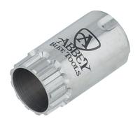 Abbey Bike Tools Extractor de cassettes Socket Crombie gris Campagnolo