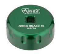 Abbey Bike Tools Herr. rodamientos int. Bottom Bracket Socket Single Sided p. BSA30-16 verde