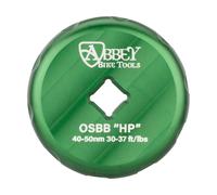 Abbey Bike Tools Herramienta Bottom Bracket Socket Single Sided para Hope verde one_size