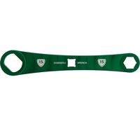 Abbey Bike Tools Llave de mantenimiento RockShox Charger 2 Damper Service Wrench verde one_size