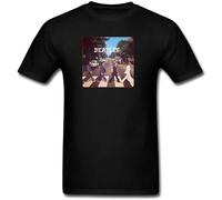 Abbey Road Graphic T-Shirt Black Mens tee Unisex Shirt XXL
