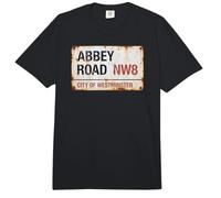 Abbey Road NW8 City of Westminster London - Señal de Calle oxidada Comfort Colors Adult Heavyweight T-Shirt