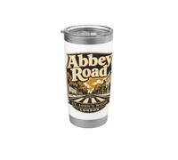 Abbey Road Street Scene en St. John's Wood Londres Inglaterra Vaso térmico de acero inoxidable de doble pared