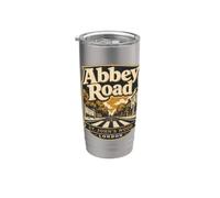 Abbey Road Street Scene en St. John's Wood Londres Inglaterra Vaso térmico de acero inoxidable de doble pared