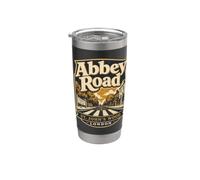Abbey Road Street Scene en St. John's Wood Londres Inglaterra Vaso térmico de acero inoxidable de doble pared