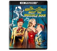 Abbott and Costello Meet The Invisible Man (4KUHD) [Blu-ray]