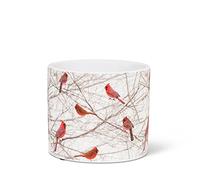 Abbott Collection Home Small Cardinals in Bush Planter