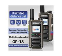 ABBREE GP-18 Walkie Talkie Dual Sim Card Slots Global POC Android WIFI Distance 2G/3G/4G Radio EU